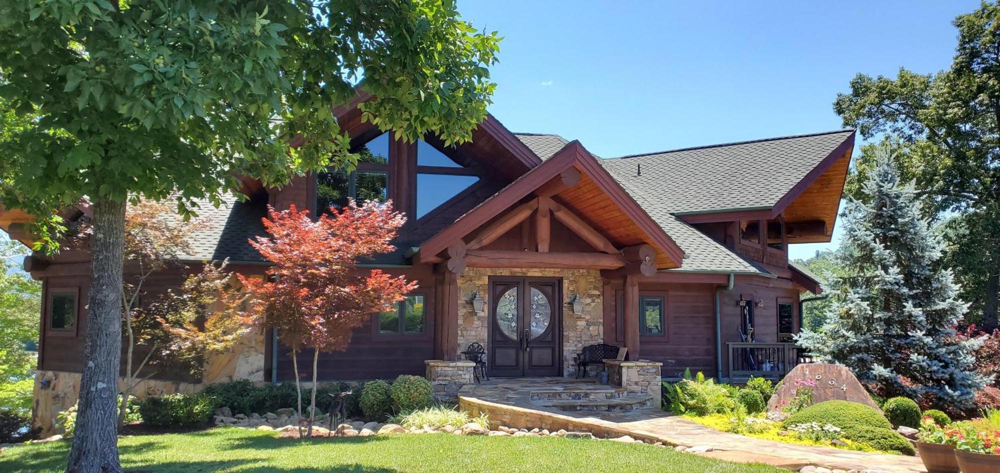 Stonecrest Lodge Lake Front Home With Private Boat Dock ハイアワシー エクステリア 写真